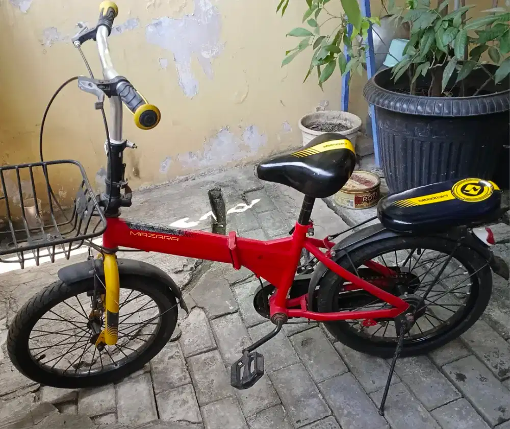 Sepeda lipat anak laki² ukuran 18