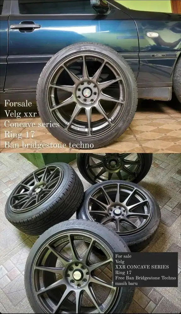 Velg Xxr Concave Ring 17 (bekas)