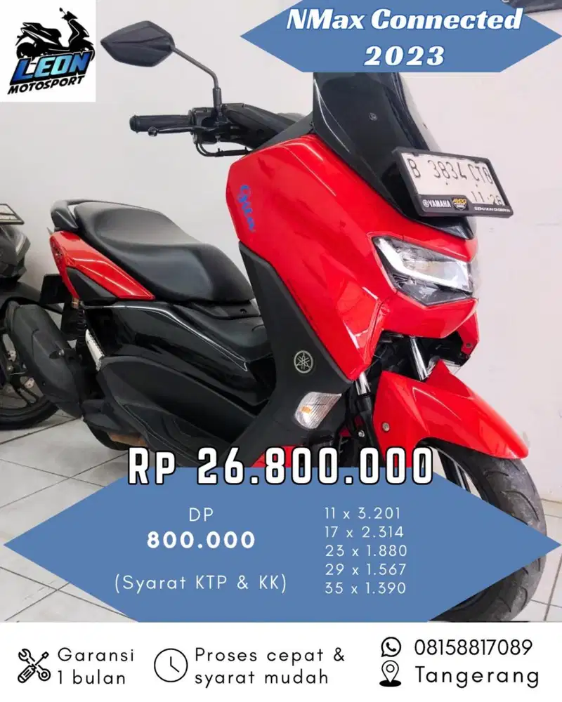 Yamaha nmax 155 2023, jual beli motor seken