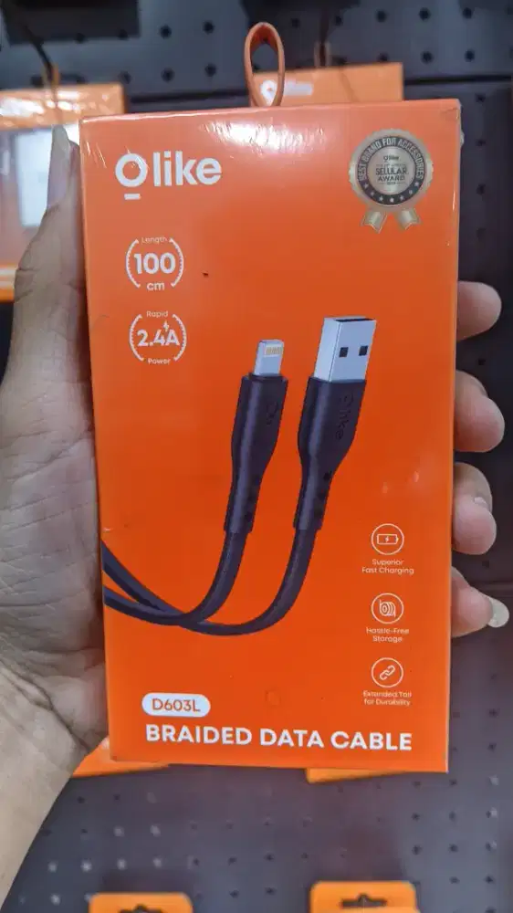 KABEL DATA IPHONE OLIKE D603L