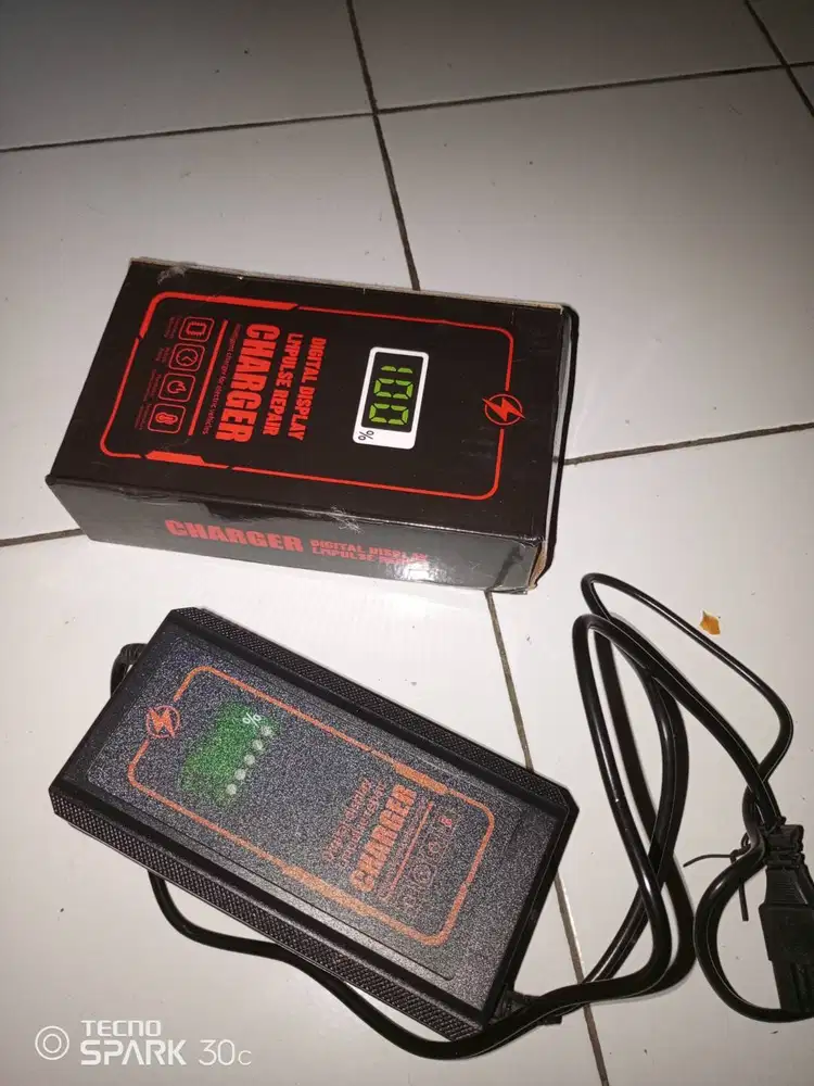 charger sepeda/motor listrik 60v25ah