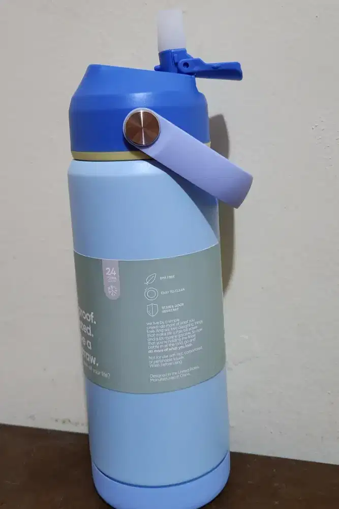 Thumbler thermos cup