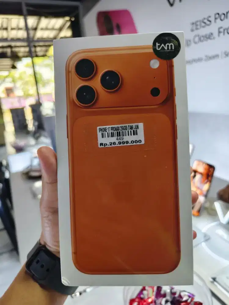 IPHONE 17 PROMAX 256 GB READY STOCK DI TOKO ATLANTIS JEMPONG