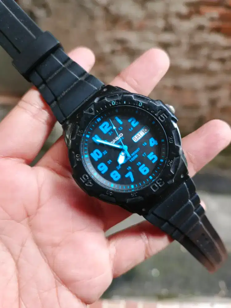 Jual jam tangan casio analog mrw 200h