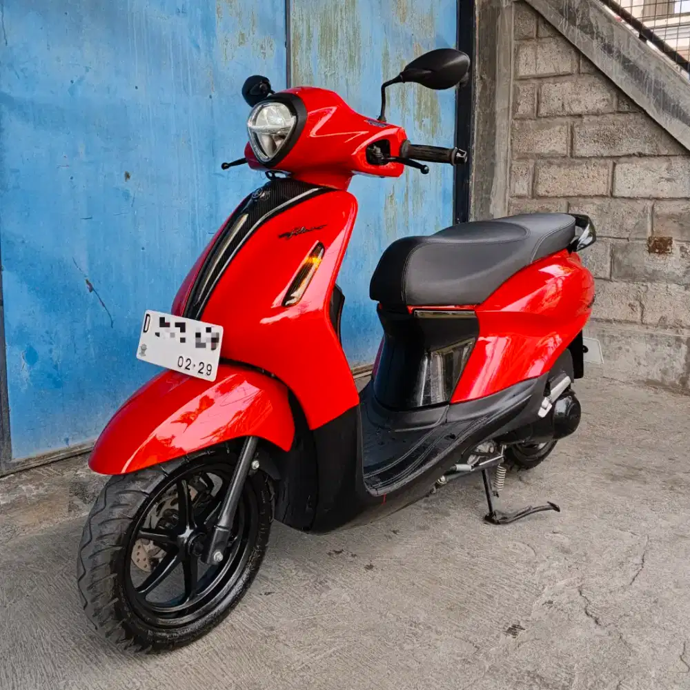 Yamaha Grand Filano Neo Hybrid tahun 2024 Merah Like New