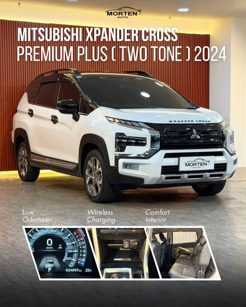 [TWO TONE] Mitsubishi Xpander Cross Premium Plus 2025, Putih