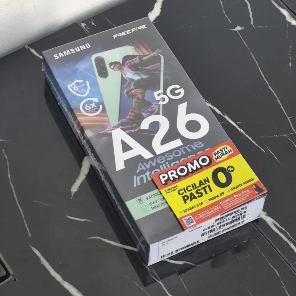 SAMSUNG GALAXY A26 5G 8/256 GB BONUS ADAPTOR DAN BUDS CORE