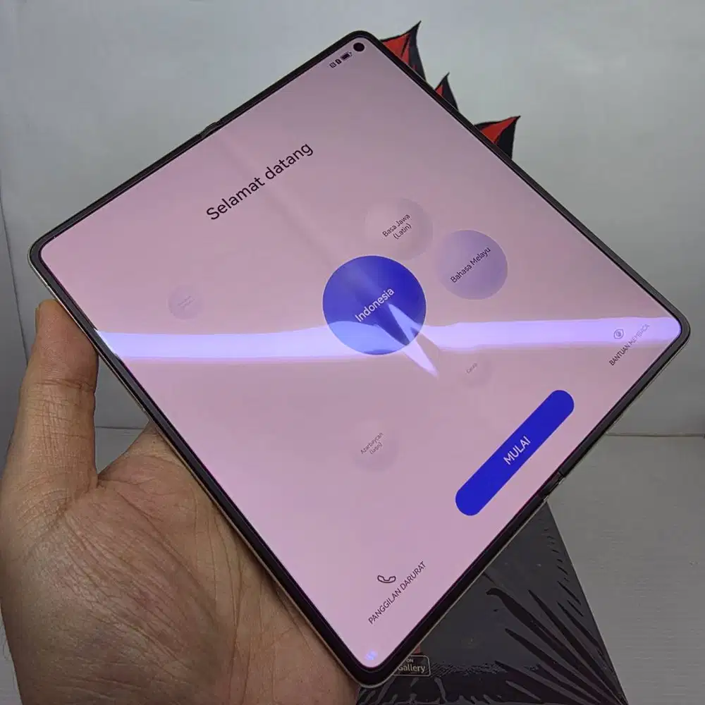 SUPER MULUS Huawei Mate X7 grs ON (S) 16/512 NEBULA RED + Watct GT5Pro