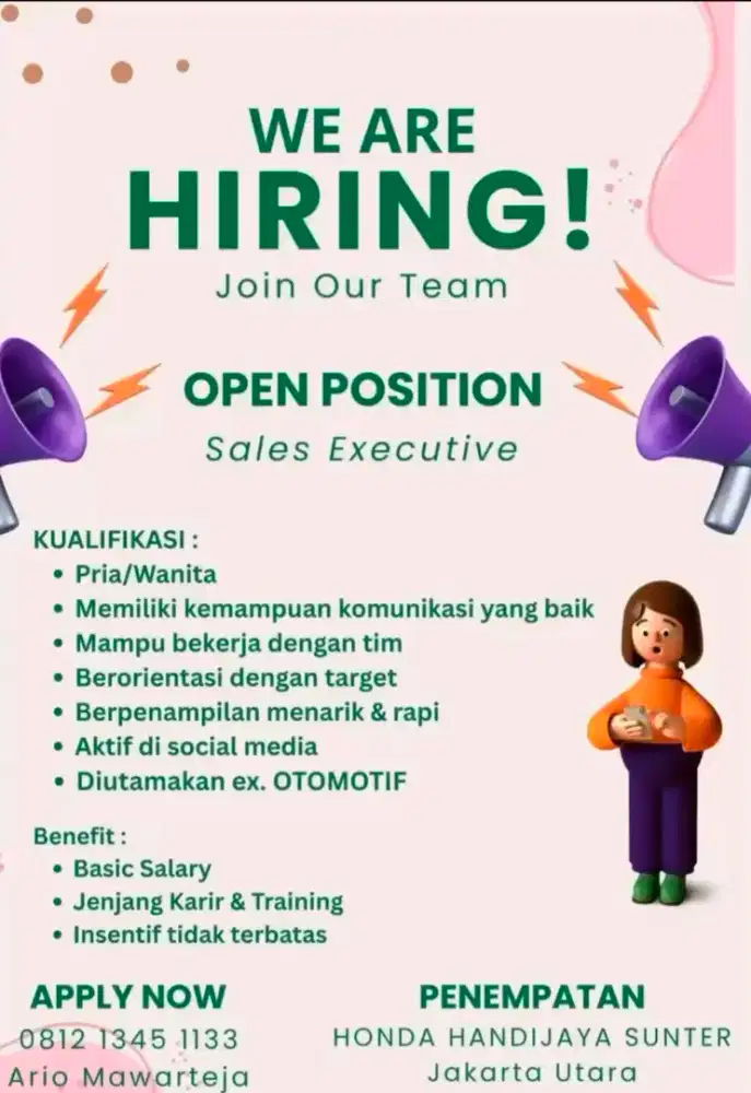 Urgent seles honda mobil