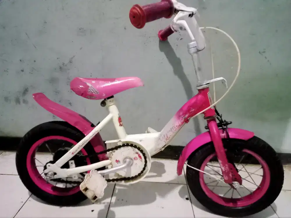 Dijual sepeda mini merk WIMCYCLE ring 12 kondisi msih bgus Kker normal