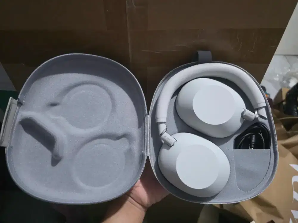 Sony Headphone WH-1000XM6 Platinum Silver Garansi