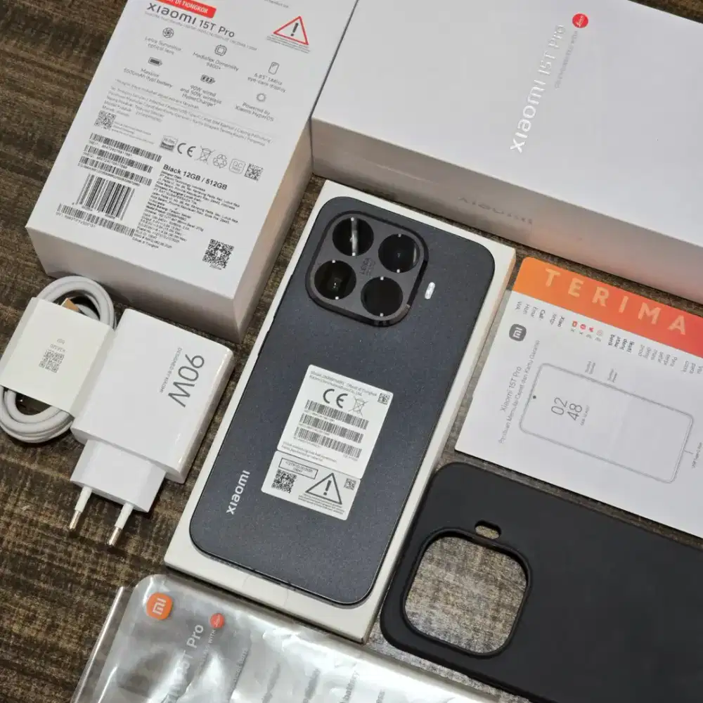 Xiaomi 15T Pro 12/512GB Black Garansi Resmi TAM