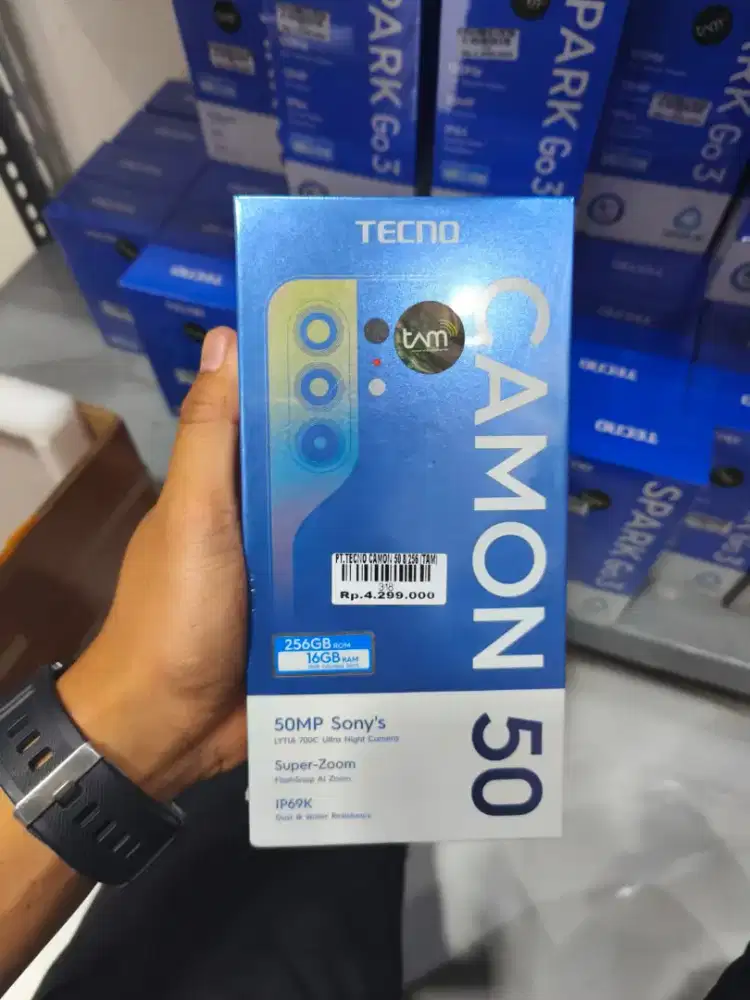 TECNO CAMON 50 8/128GB | ATLANTIS DAHSYAT