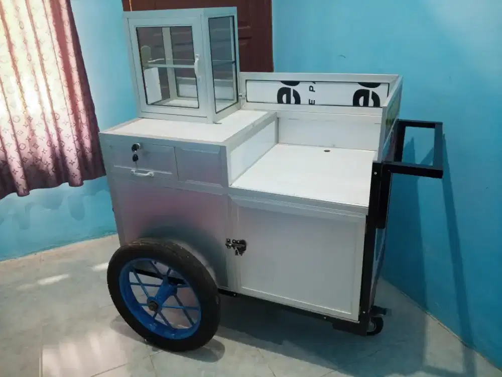 Gerobak second sebulan pemakaian