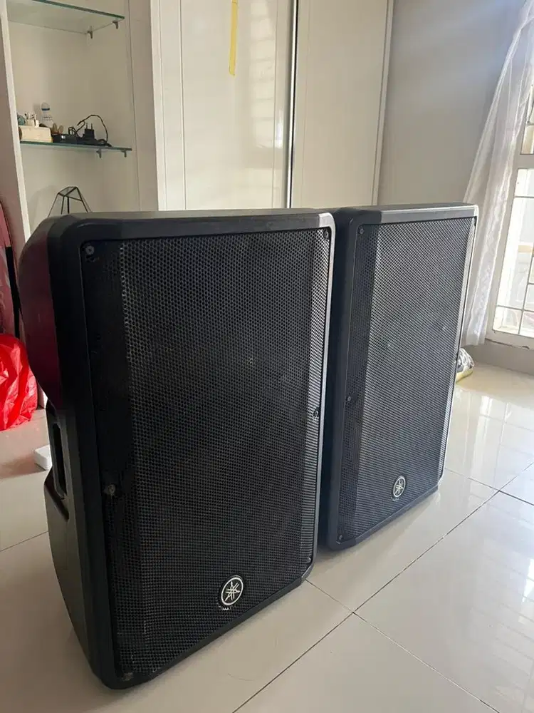 Speaker active yamaha DBR 15 inch 2 biji suara masih bagus