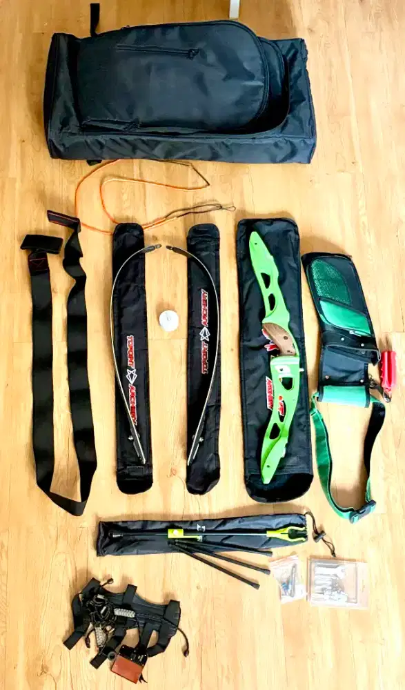 Busur panah topoint archery + aksesoris