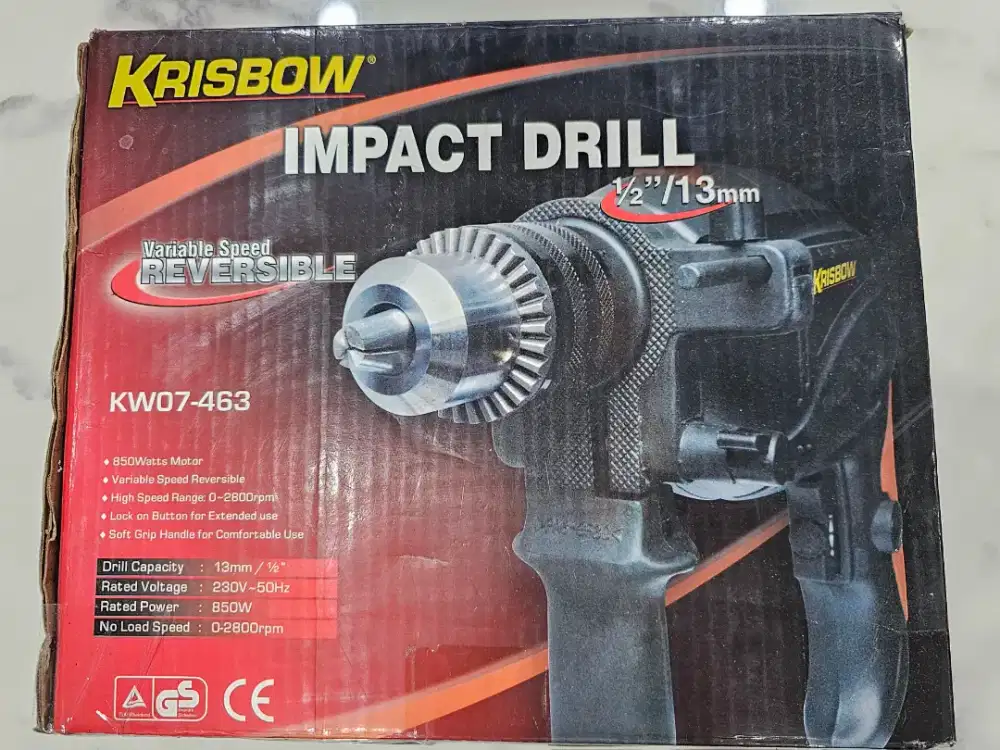 BOR IMPACT DRILL KRISBOW