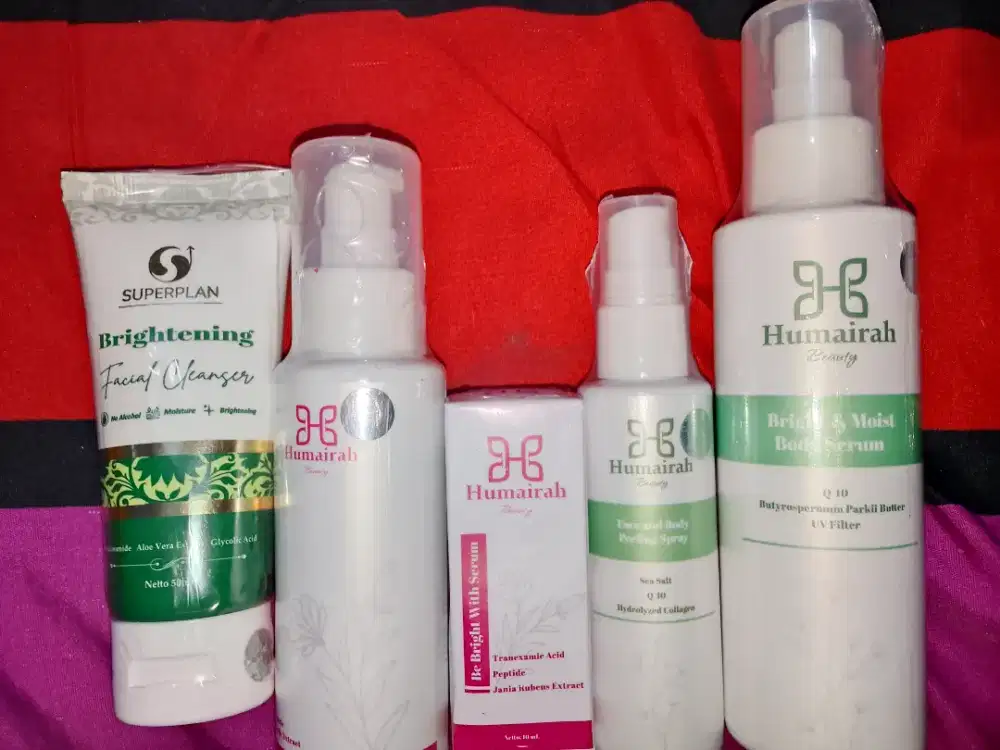 Produk Perawatan Wajah dan Tubuh Humairah