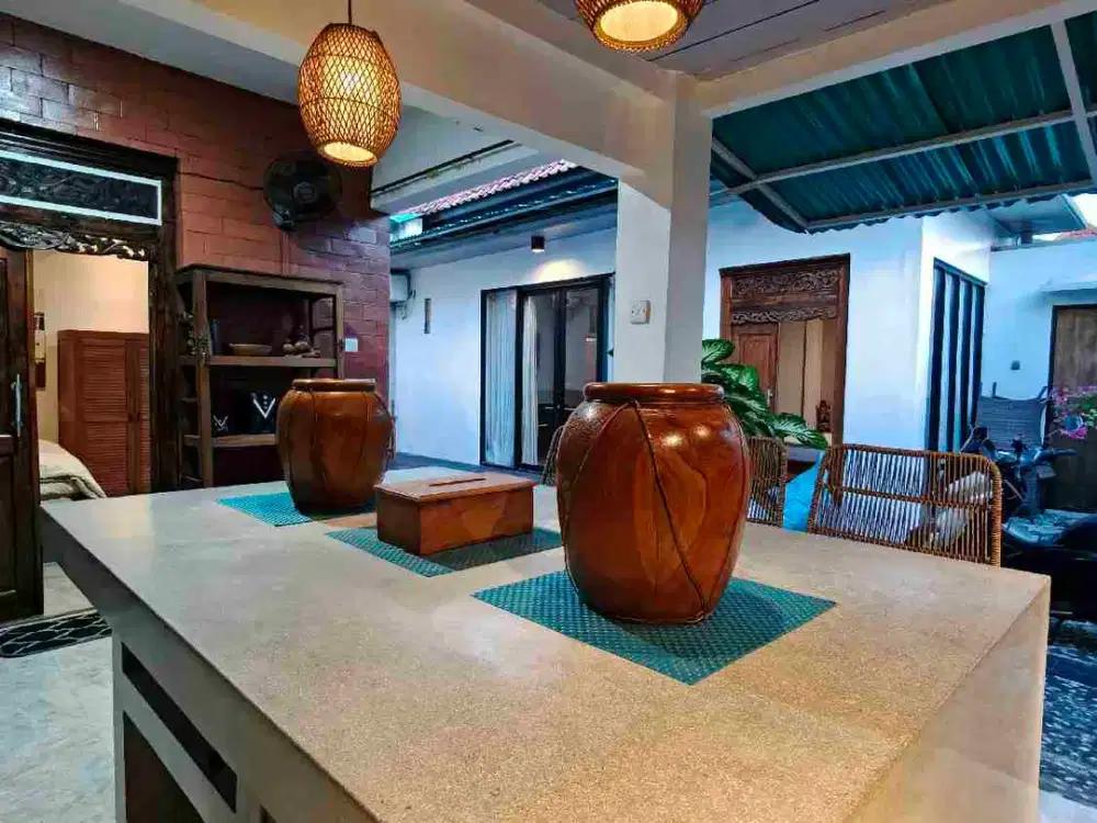 Disewakan 2 BR villa furnished strategis bebas banjir Dekat canggu - Real Estate in Bali