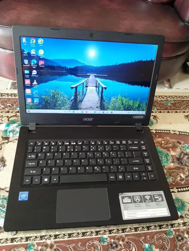 Acer A312-22 INTEL CELERON N4120 RAM 4GB SSD 128GB
