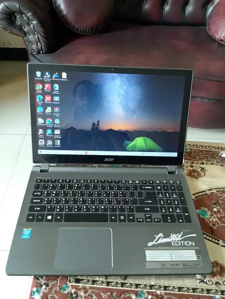 ACER CORE I5 GEN 4 RAM 6GB SSD 128GB