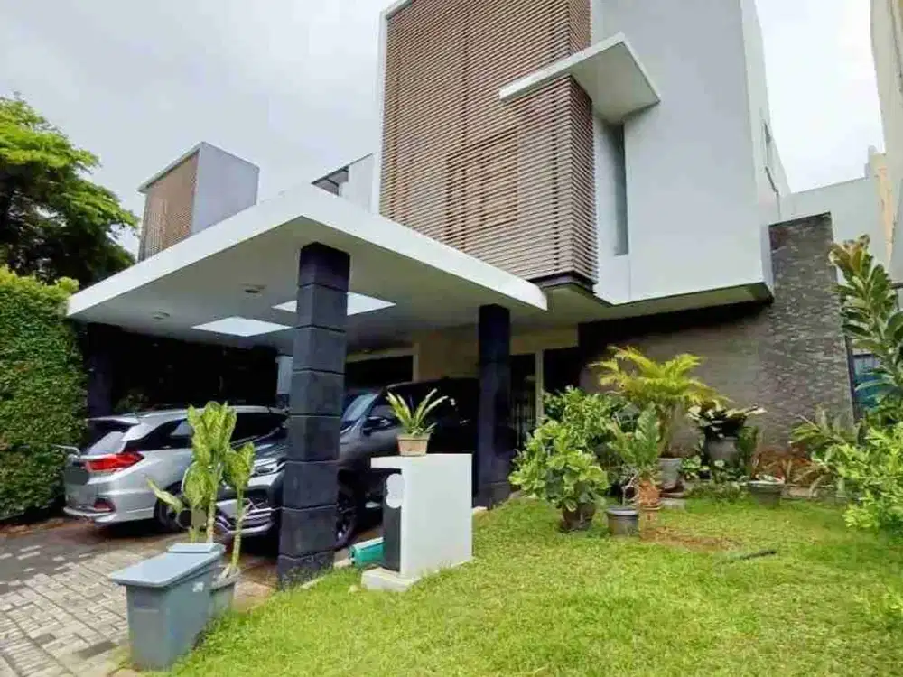 Dijual Rumah Siap Huni Cluster BSD Dekat Tol Harga 5,2 M Nego