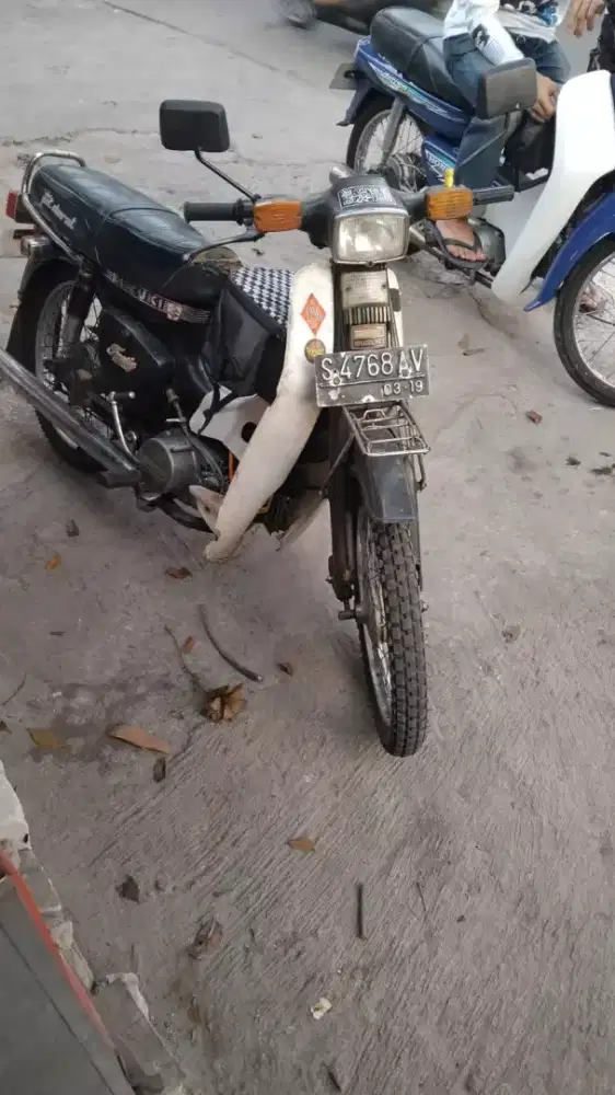 Suzuki fr80 surat bpkb stnk tempelan