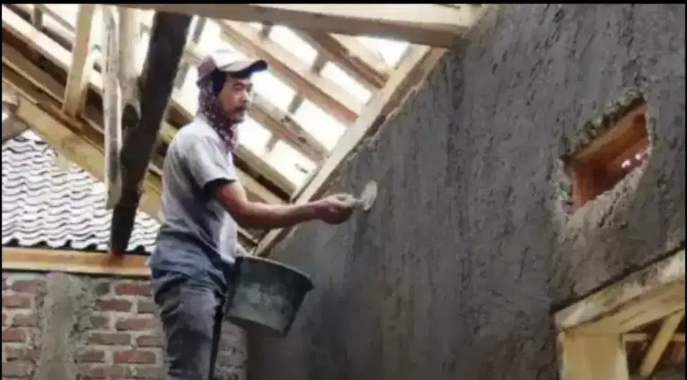 Tukang bangunan harian 200 atau borongan