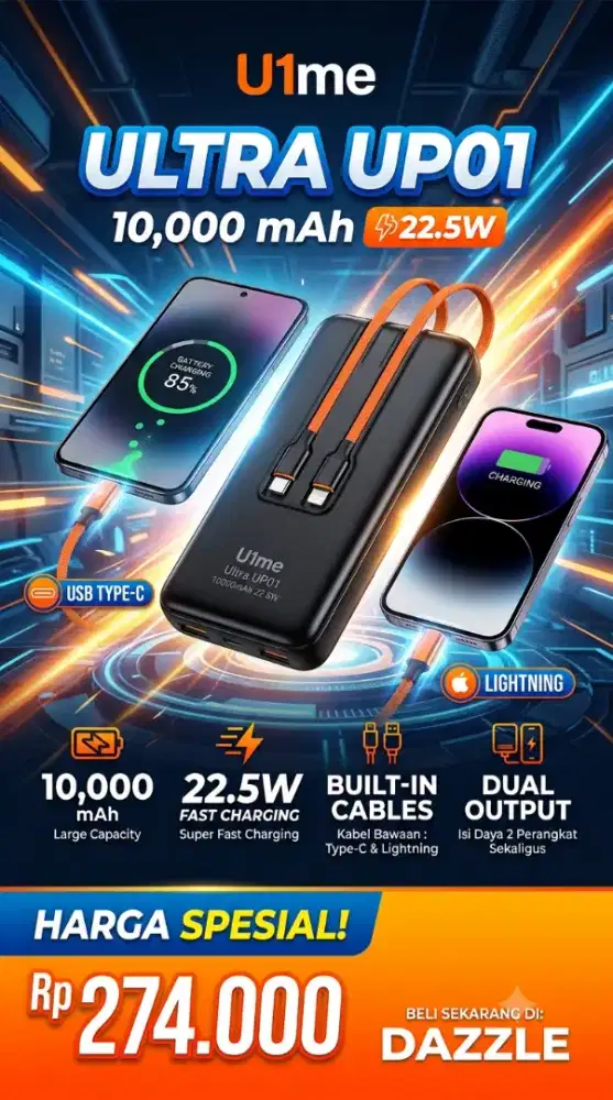 POWERBANK U1ME ULTRA UP01
