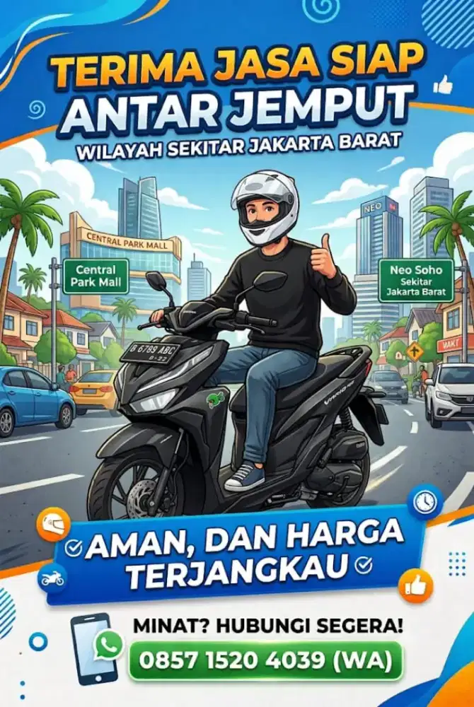 Open Jasa Antar Jemput / Catering Makanan