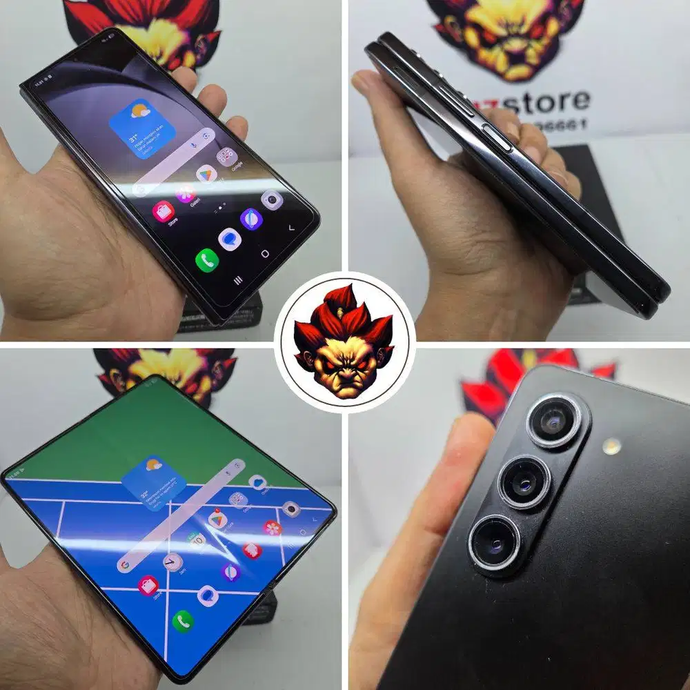 MULUS SIAP COD : Samsung Z FOLD 5 (B) 12/256 Black NO Minus