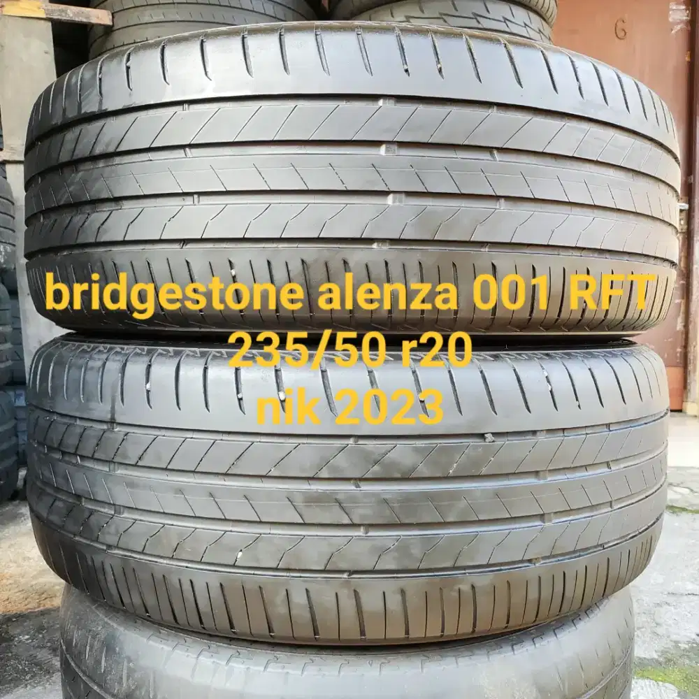 2 ban 235/50 r20 bridgestone al3nza 001 RFT copotan nik 2023