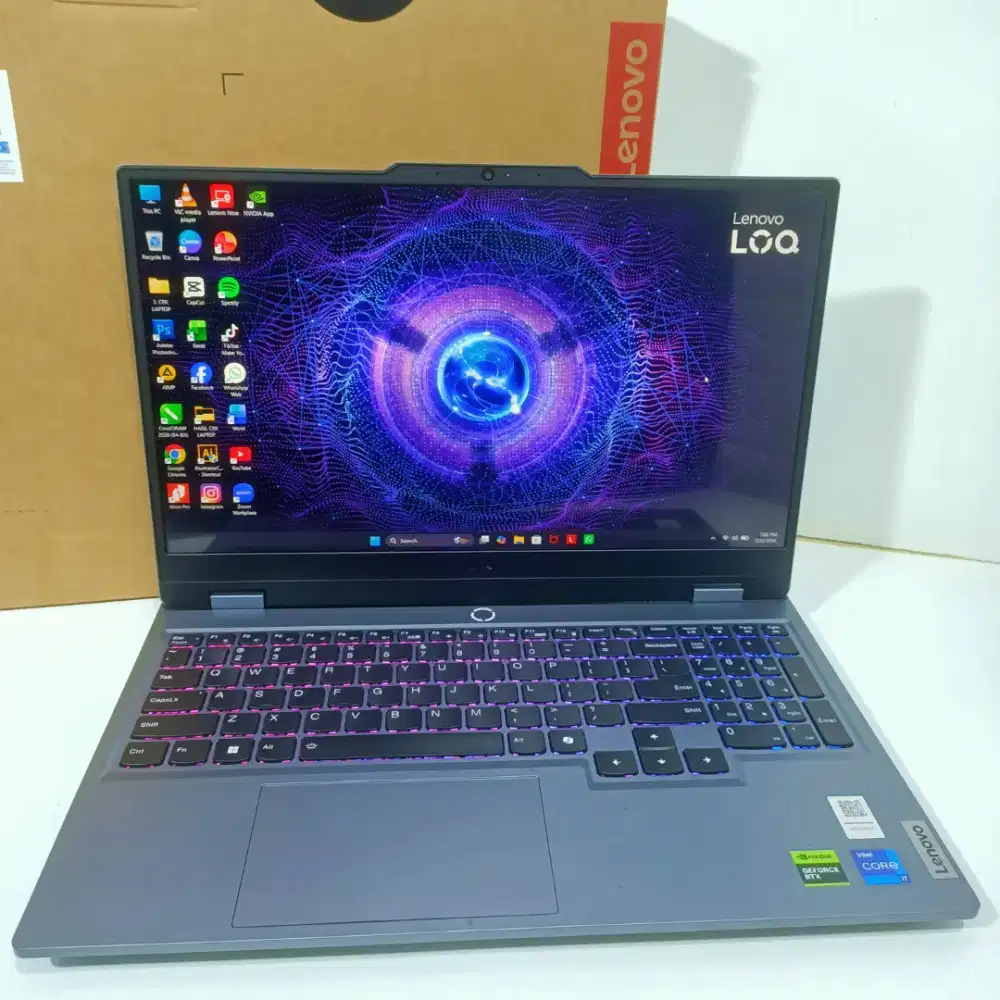 LAPTOP LENOVO LOQ 15IRX9 ( GARANSI RESMI 19 BULAN LAGI )