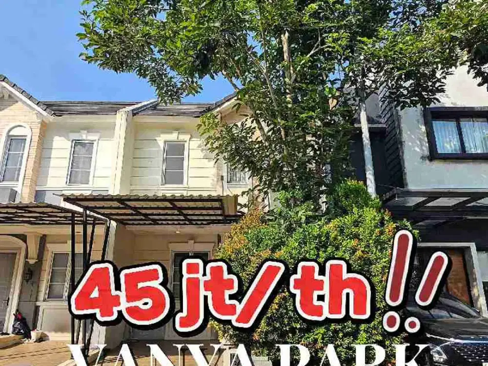 disewakan rumah di vanya park bsd