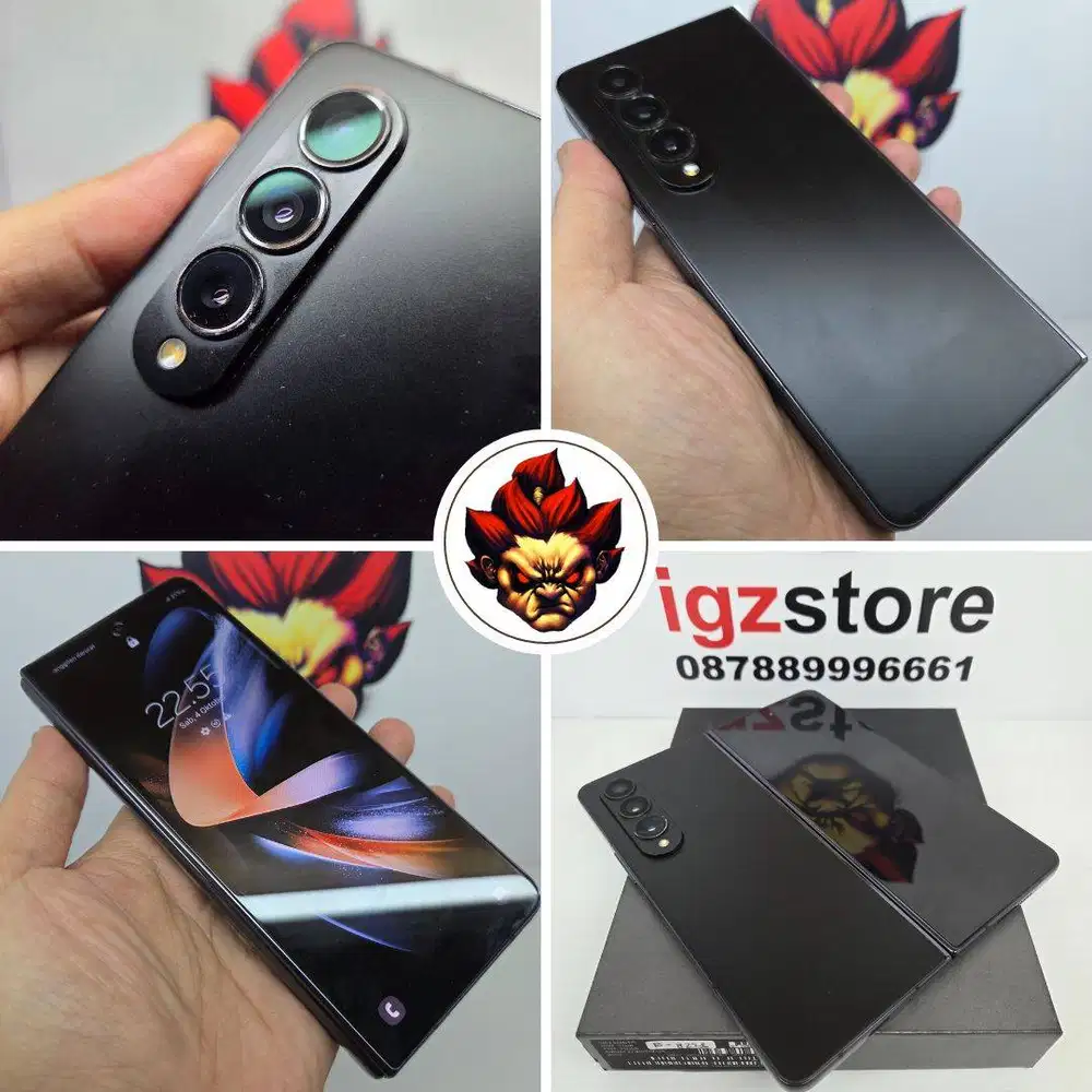 SIAP COD MULUS : Samsung Z Fold 4 12/256 Black Mulus Minus FULLSET