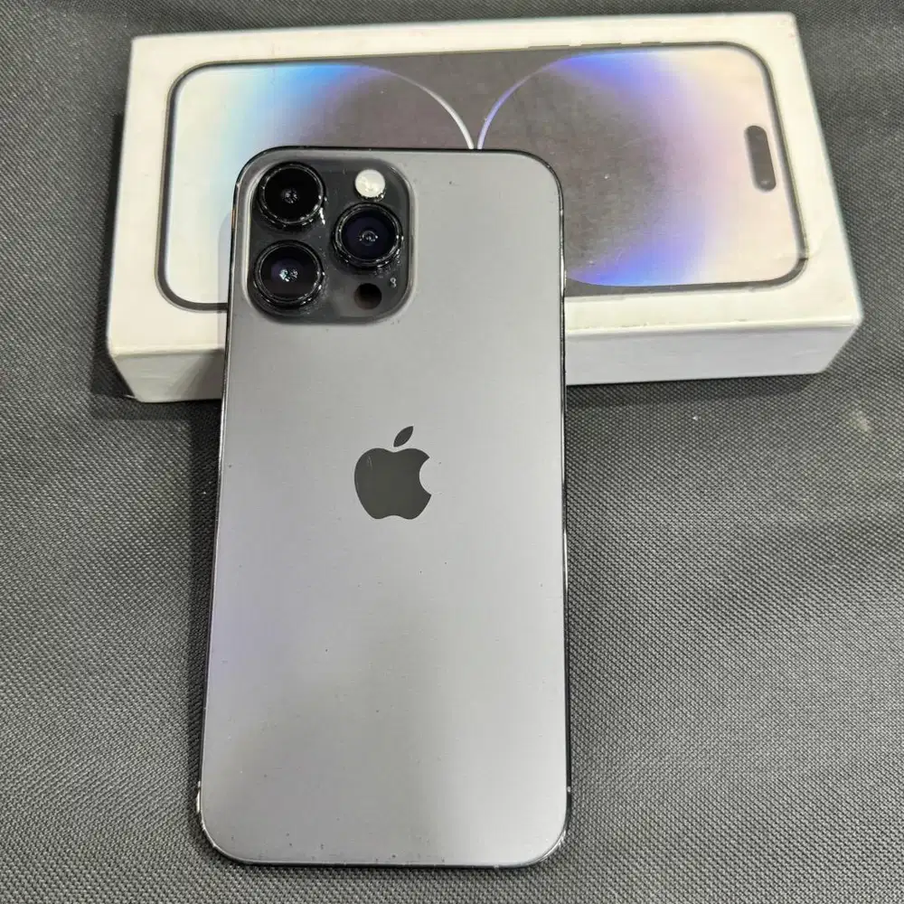 iphone 14 pro max 128gb e sim dual terdaftar beacukai mulus fullset