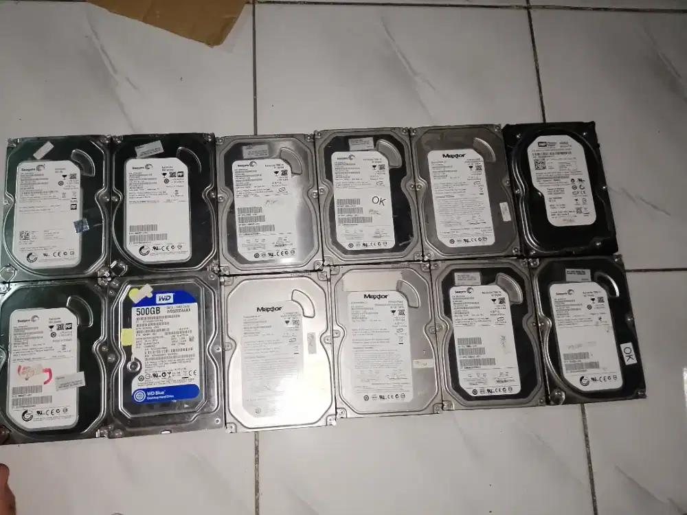 Hardisk Pc 500 GB 320 GB 80 Gb