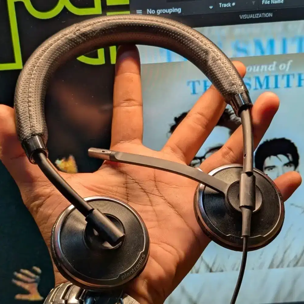 Headphone Headset Earphone From PLANTRONICS BlackWire C520 M