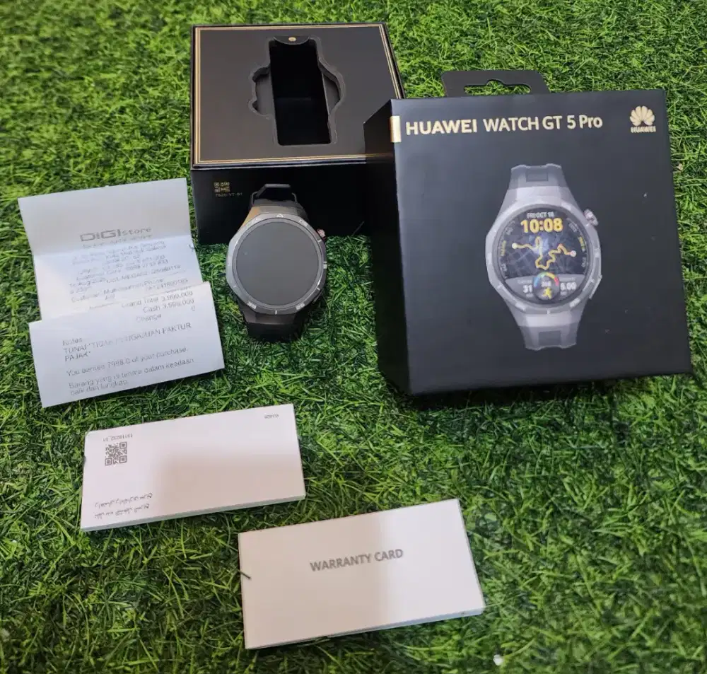Huawei watch GT 5 PRO , Like New , baru beberapa bulan pakai , fullset