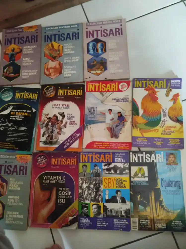 Buku intisari bekas tapi berkualitas