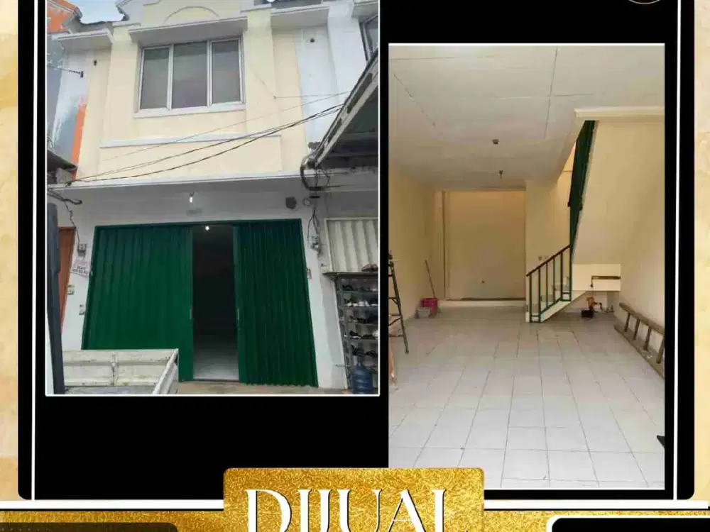 DIJUAL RUKO 2 LANTAI PORIS INDAH CIPONDOH TANGERANG