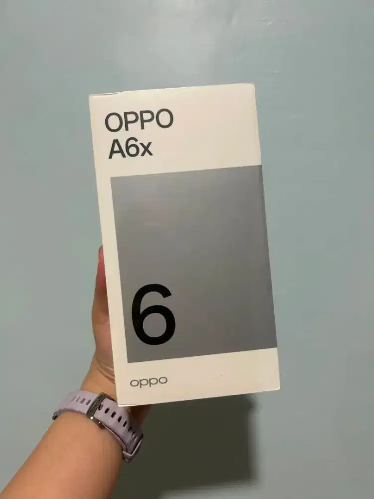 DIJUAL OPPO A6X MASIH SEGEL