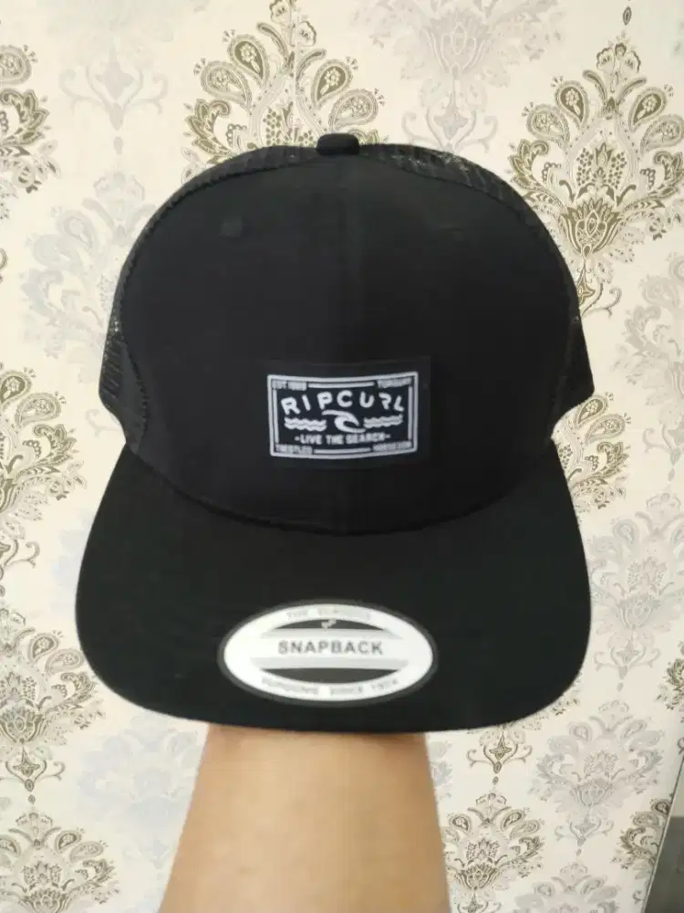 Topi Snapback Ripcurl Model Jaring Import Berkelas