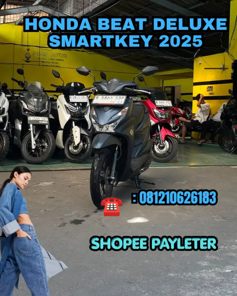 HONDA BEAT DELUXE SMARTKEY 2025