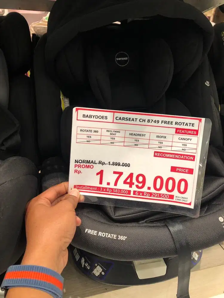 Car Seat Baby Does Full Rotate 360 MURAH  (NEGO SAMPE JADI)