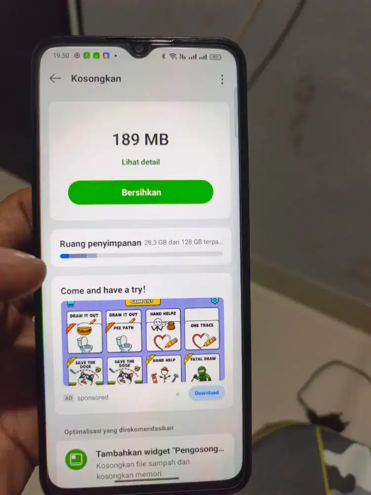 Oppo a77s lengkap ada dus