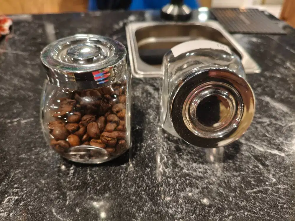 Toples Coffee Kaca 7cm /Kopi Kaca