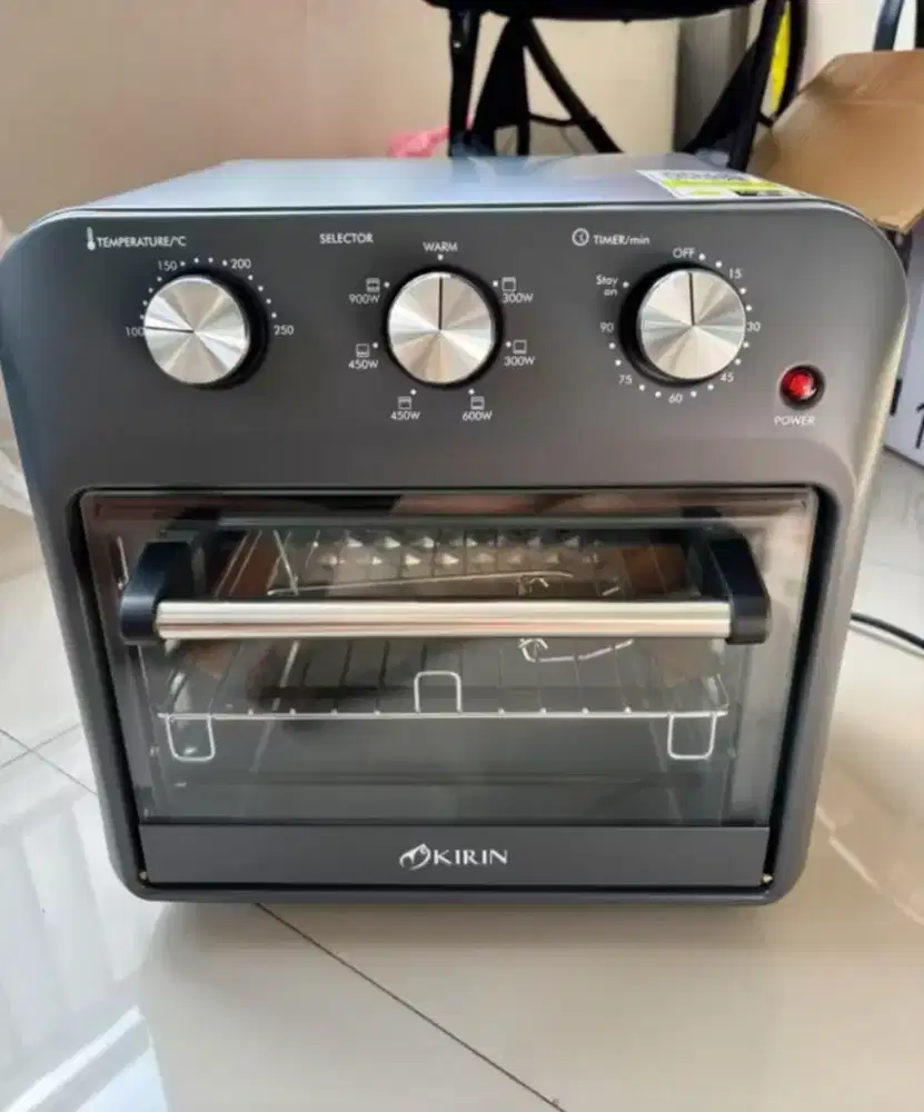 Omni Oven Kirin warna hitam