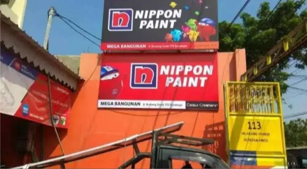 NEON BOX BILLBOARD SIGNAGE HURUF TIMBUL PAPAN NAMA SHOPSIGN REKLAME