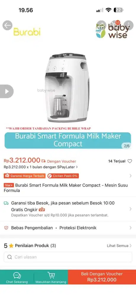 Burabi Milk Maker